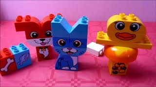 POP UP TOYS 2018 for kids  Learn colors Duplo [upl. by Norrab]