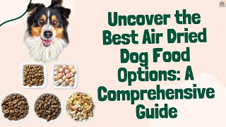 Uncover the Best Air Dried Dog Food Options A Comprehensive Guide [upl. by Tongue447]