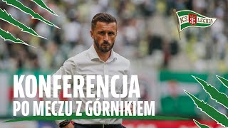 KONFERNECJA  Trener Szymon Grabowski po zwycięstwie w Zabrzu [upl. by Odeen]