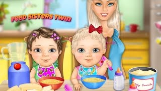 Sweet Baby Girl Twin Sisters Unlock All  No ADS Android İos TutoTOONS Free Game GAMEPLAY VİDEO [upl. by Limay558]