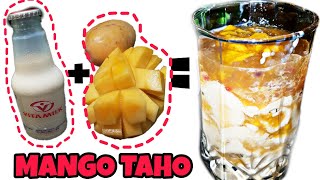 Mango Taho  Taho na gawa sa Mangga  Mas masarap pa sa Tinda ni Topet [upl. by Floridia729]