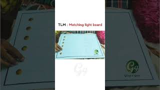 TLM Matching Light Board Shortsshortsfeedshortsvideoyoutubeshortsviralvideotrending [upl. by Fitzhugh]