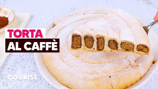 TORTA BISCOTTO al caffè la ricetta per una merenda FACILE E GOLOSA [upl. by Enoek]