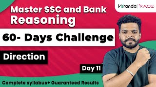 Reasoning  SSC and Bank Exams  60 Days Challenge  Complete syllabus  Day 11  Sharan [upl. by Abagail]