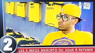 Arsenal veut Aubameyang Payet va prolonger à lOM Le journal du mercato [upl. by Theurer750]