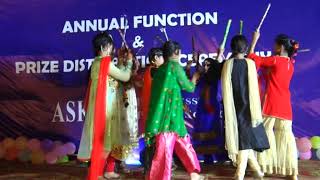 Punjabi Cultural performance  Lathe di chadar  Annual Function 2019 [upl. by Pontias]