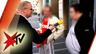 Menschen vor dem Jobcenter Arbeit anbieten Das stern TVExperiment  stern TV [upl. by Mychael17]