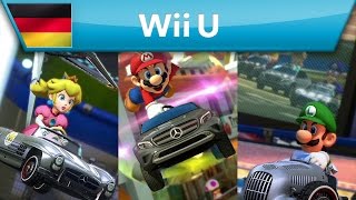 Mario Kart 8  MercedesBenzZusatzinhalte Wii U [upl. by Auqenaj]