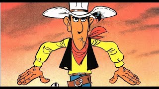 Lucky Luke Pat Woods  Im A Poor Lonesome Cowboy Lyrics [upl. by Eded737]