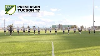 Timbers in Tucson  Team has their first 2017 preseason training in Arizona [upl. by Oigroig]