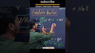 Halogen exchange reaction  finkelstein reaction  swarts reaction chemistry shorts tricks [upl. by Toolis]