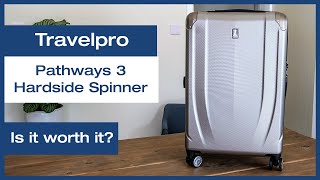 Travelpro Pathways 3 Hardside Luggage Review [upl. by Obaza]