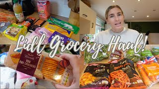 LIDL GROCERY HAUL  UNDER £100 [upl. by Damalus]