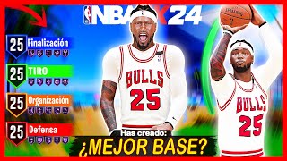 MEJOR Base TIRADOR en NBA 2K24 😱 ¿MEJOR BASE para RECPRO AM  Mejores Animaciones [upl. by Kalman]