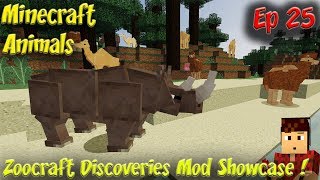 Zoocraft Discoveries Mod Showcase Minecraft Animals Ep25 Minecraft 1122 [upl. by Eisaj]