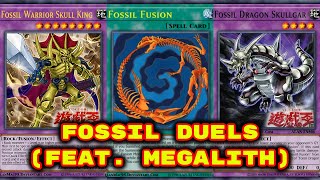 Yugioh  Fossils Duels Feat Megalith Deck Download in Description [upl. by Ferriter232]