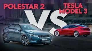 Tesla Model 3 VS Polestar 2  Which is Best [upl. by Ambie421]