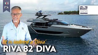 ITA RIVA 82 DIVA  Yacht Tour e Prova Navigazione  The Boat Show [upl. by Steffy]