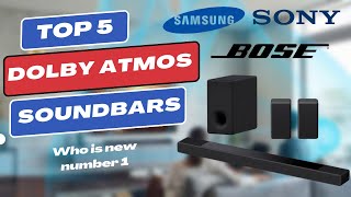 Best Dolby Atmos Soundbars 2024  Top 5 Picks Among All [upl. by Dupaix303]