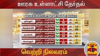 ஊரக உள்ளாட்சி தேர்தல் வெற்றி நிலவரம்  Local Body Election Results  DMK vs AIADMK [upl. by Dnalwor893]