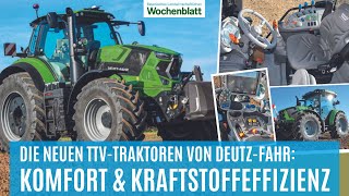 DeutzFahr präsentiert drei neue TraktorSerien von 65 bis 250 PS  Landtechnik amp Landmaschinen [upl. by Molohs118]