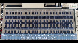 CleanMax Solar helps Knorr Bremse Pune become sustainable [upl. by Crowley]