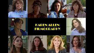 Karen Allen Filmography 19782022 [upl. by Nnayllek]