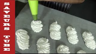 How to make a Swiss Meringue with French TV Chef Julien from Saveurs Dartmouth UK [upl. by Nosreip380]