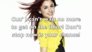 Shut Up N Dance  Victorious Cast Lyrics [upl. by Nylhtac705]