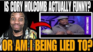 HILARIOUS First Time Reacting Corey Holcomb  gotta do a current event joke [upl. by Oribella]