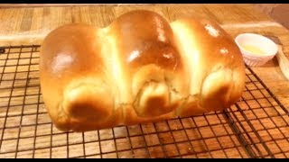 How Bake Hokkaido Milk Bread Using TangZhong Starter [upl. by Hgielrahc]