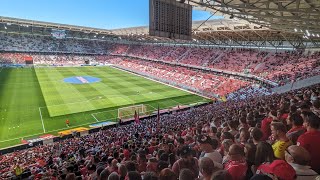 SC Freiburg Fans feiern emotionalen Abschied von Christian Streich und Patrick Baier [upl. by Lithea665]