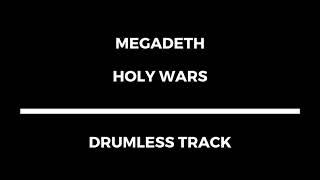 Megadeth  Holy Wars… The Punishment Due drumless [upl. by Cirillo]