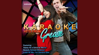 Mooning In the Style of Grease Karaoke Version [upl. by Aicilla]