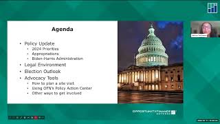 OFN Public Policy Update and Advocacy Tools for CDFIs  July 11 2024 [upl. by Rabiah110]