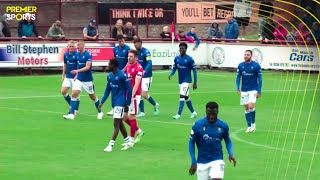 HIGHLIGHTS  Brechin City 12 St Johnstone  Kyle Cameron rocket separates sides [upl. by Chun292]