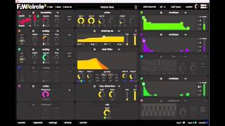 Musikmesse 2015 Future Audio Workshop Circle 2 Synthesizer [upl. by Dnaltiac505]