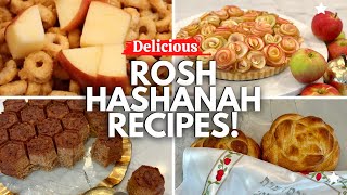 5 DELICIOUS ROSH HASHANAH RECIPES [upl. by Bonar]