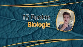 15 Punkte in Biologie Oberstufe  So klappts [upl. by Eniawd]