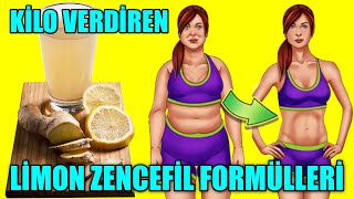 KİLO VERDİREN LİMON ZENCEFİL FORMÜLLERİ [upl. by Nelehyram]