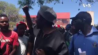 Munyaradzi Gwisai Speaks on Ongoing Public Protests in Zimbabwe [upl. by Eellehs792]