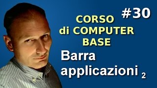 Maggiolina  Corso di Computer Base  30 Barra applicazioni 2p [upl. by Heins975]