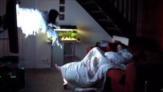 Man terrifies sleeping girlfriend with The Ring style prank [upl. by Ardnaet]