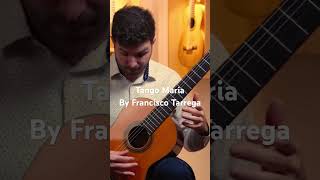 🔥Tango Maria🔥by Francisco Tarrega Full concert video out now on SiccasGuitars  guitar [upl. by Oribelle789]