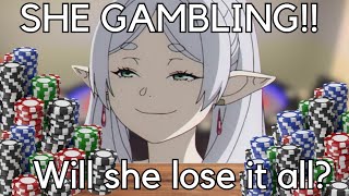 Frieren Tries To Gamble [upl. by Chlores]