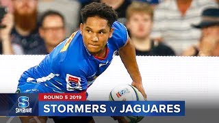 Stormers v Jaguares  Super Rugby 2019 Rd 5 Highlights [upl. by Bertila479]