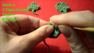 How to Crochet St Patricks Day Shamrock amp 4 Leaf Clover [upl. by Sarine811]