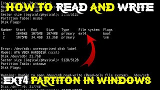 HOW TO READ AND WRITE EXT4 PARTITION IN WINDOWS  BACKPACK TECH [upl. by Nguyen300]