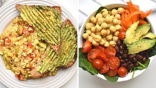 LO QUE COMO EN UN DÍA VEGANO  RECETAS FÁCILES Y RÁPIDAS [upl. by Sapers187]