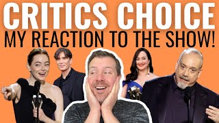 Critics Choice Awards Reaction Video 2024 [upl. by Yves]